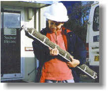 A fuel rod for a nuclear reactor