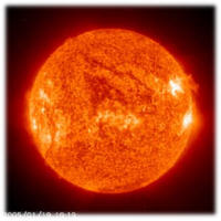 Image taken by SOHO  Jan 19 2005, supplied by ESA